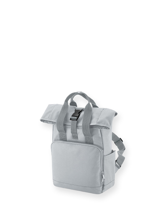 Mini Recycled Twin Handle Roll-Top Backpack 