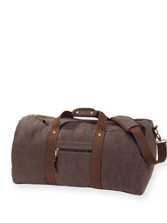 Vintage canvas holdall