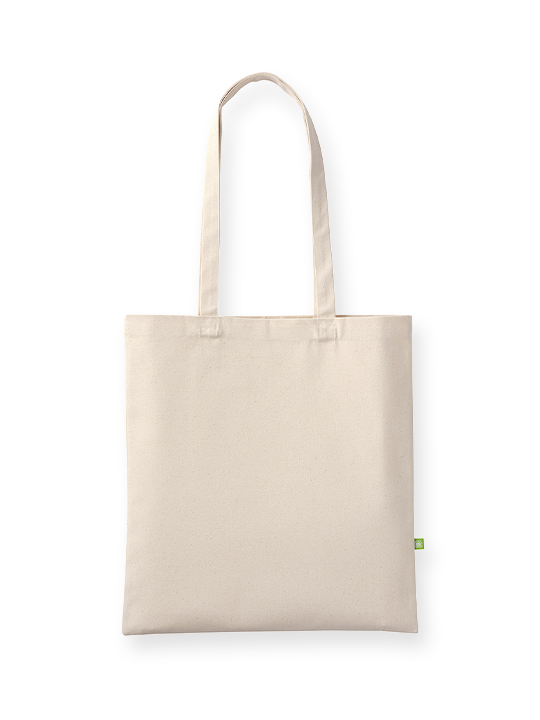 Premium Organic Canvas Shopper Long Handle