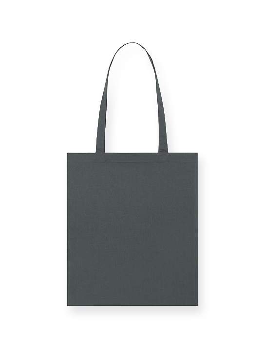 Organic Cotton Lightweight Tote Bag with Long Handles