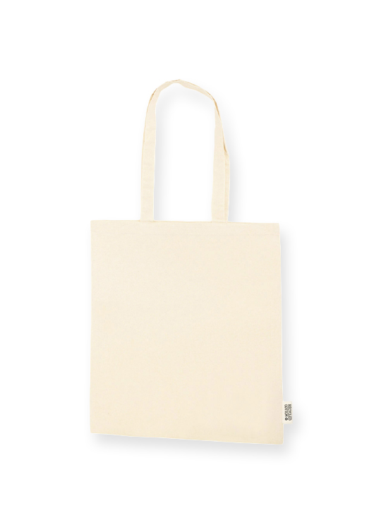 5oz Recycled Fabric Natural Cotton Shopper 