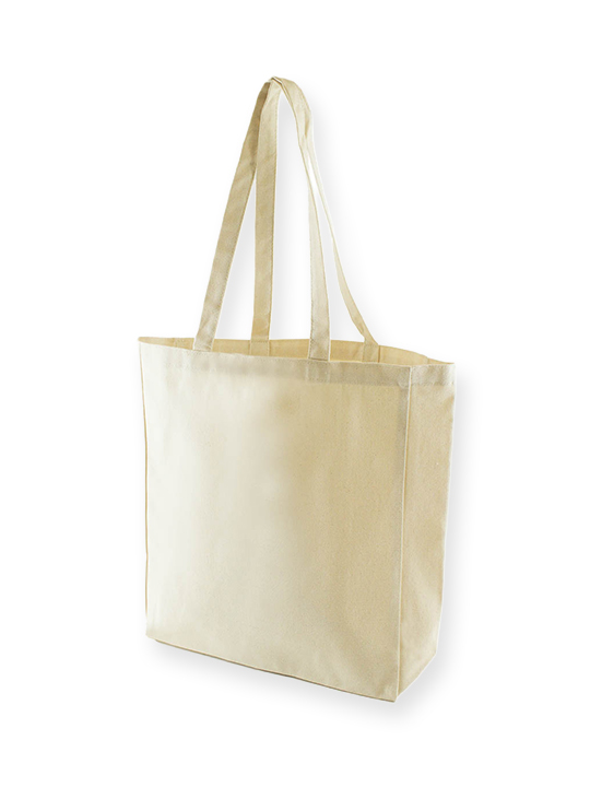 10oz Classic Cotton Canvas Tote shopper 