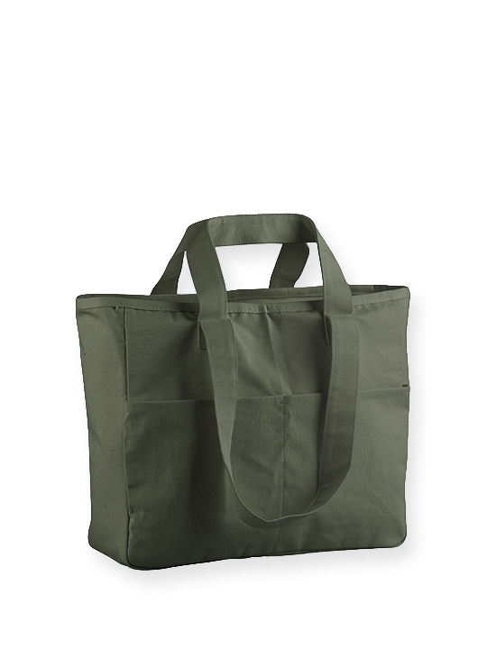 Double-Handle Cargo pocket bag