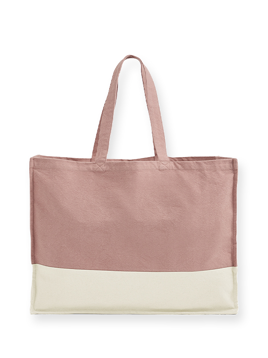 Westford Mill EarthAware organic contrast shopper 