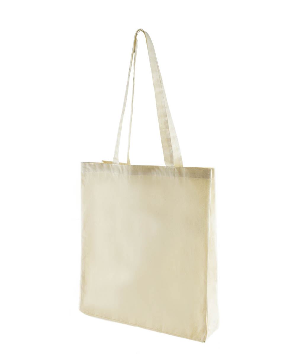 5oz Cotton shopper with Gusset 