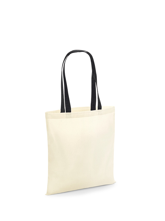 Westford Mill Contrast Handle Cotton Bag For Life